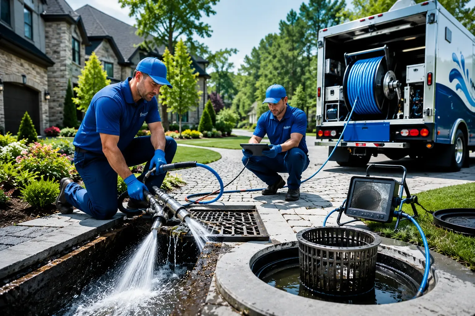 Local outdoor drain cleaning professionals in Mesquite, NV